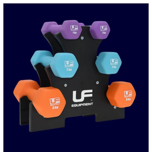 URBAN FITNESS Dumbbell Tree Set