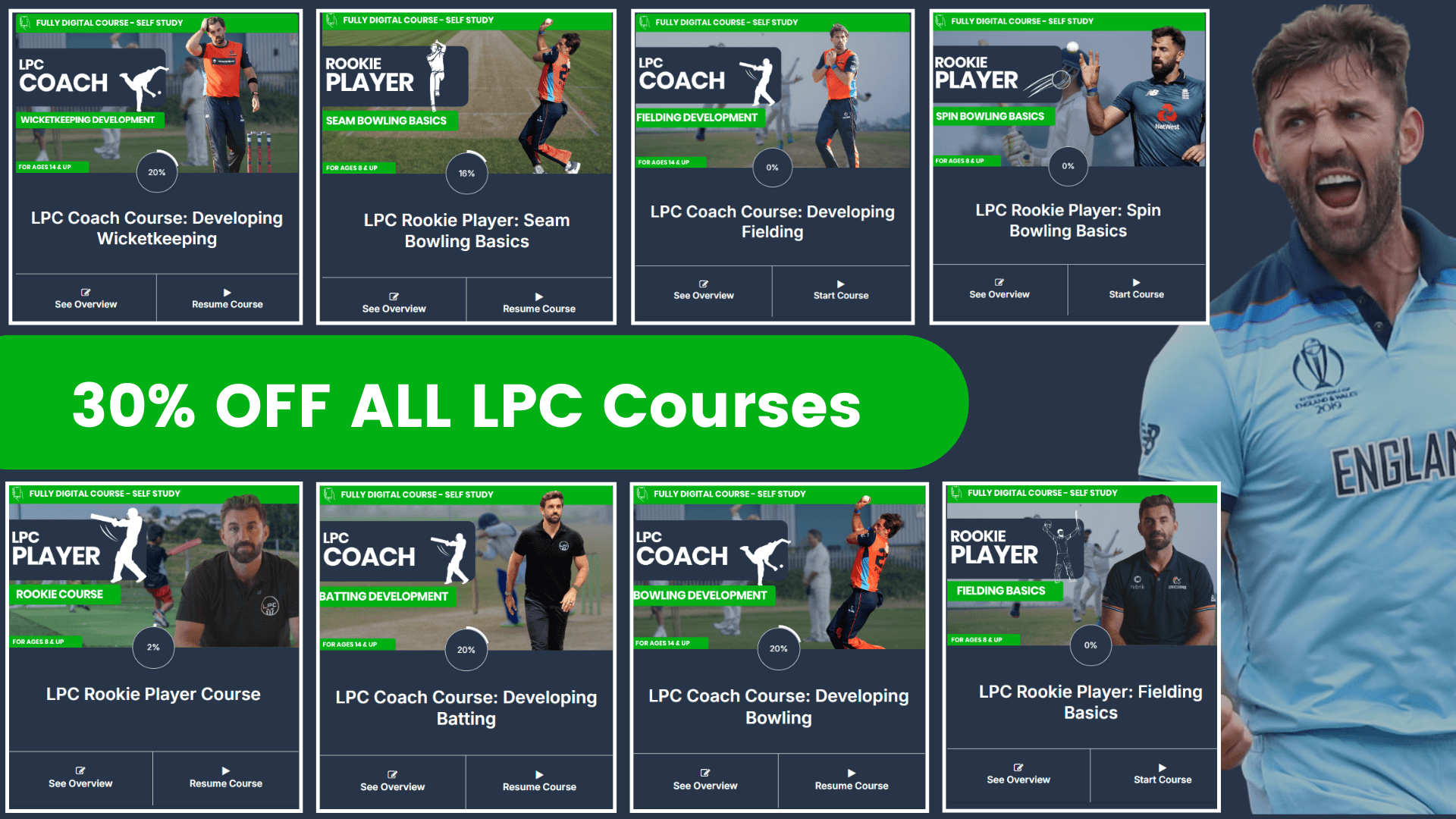 30% OFF LPC Courses