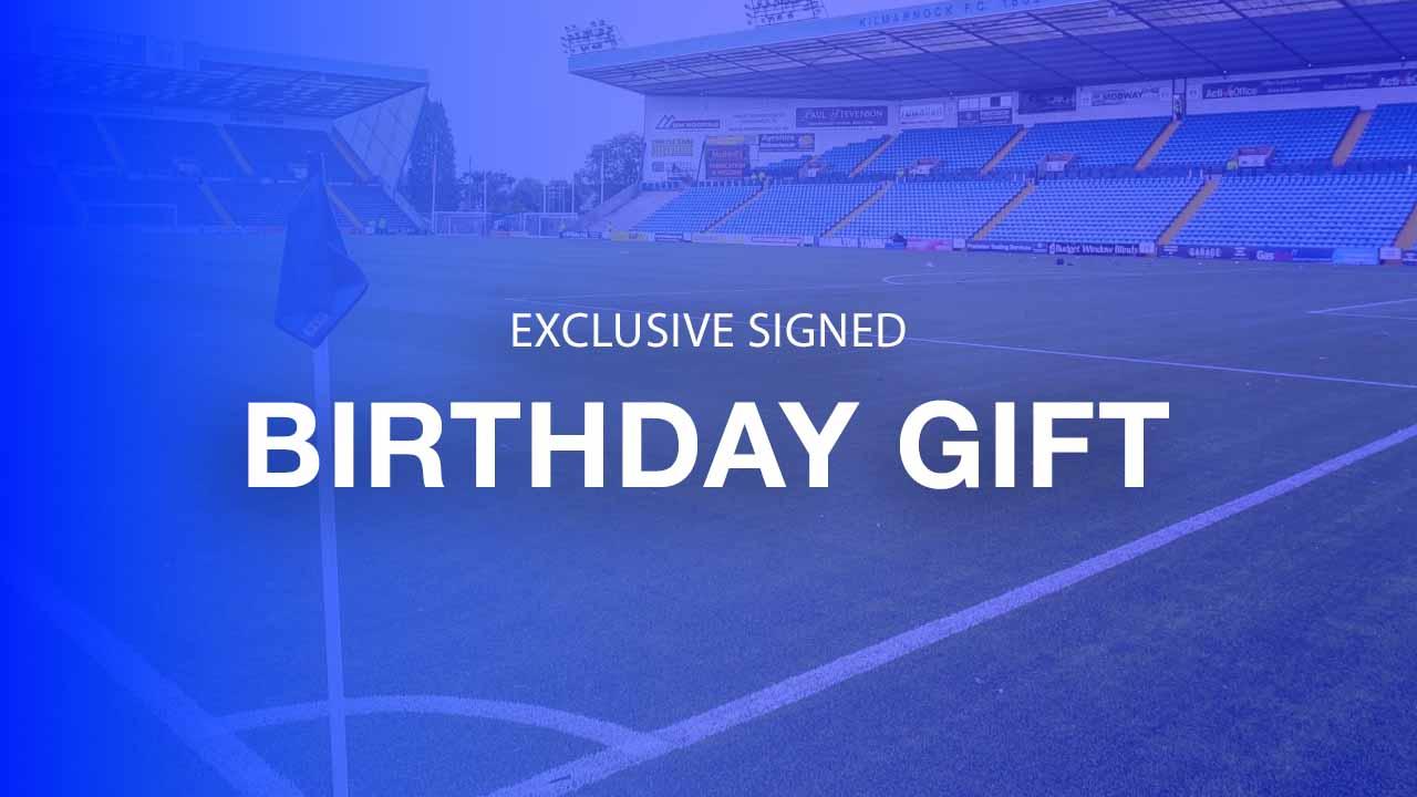 SIGNED BIRTHDAY GIFT!