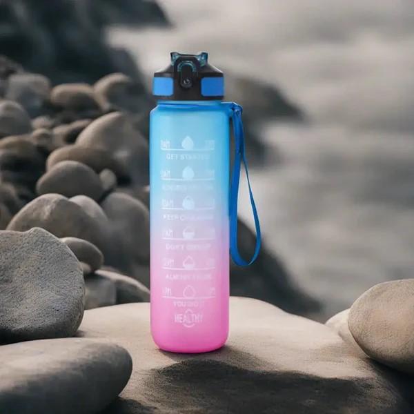 Motivational Water Bottle - Various Colours