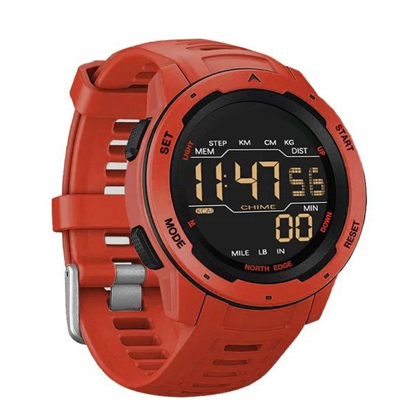 Waterproof Outdoor Sports Smartwatch (Red, Yellow, Black)