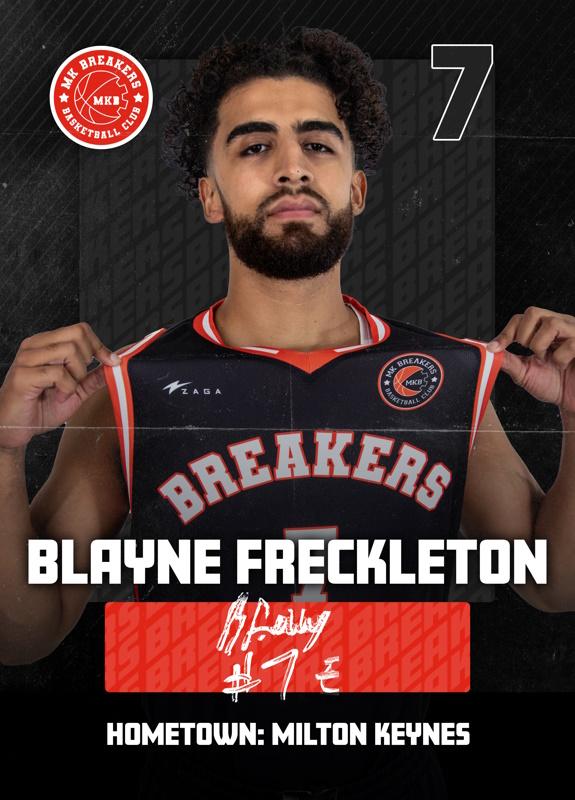 Blayne Freckleton   2022/23