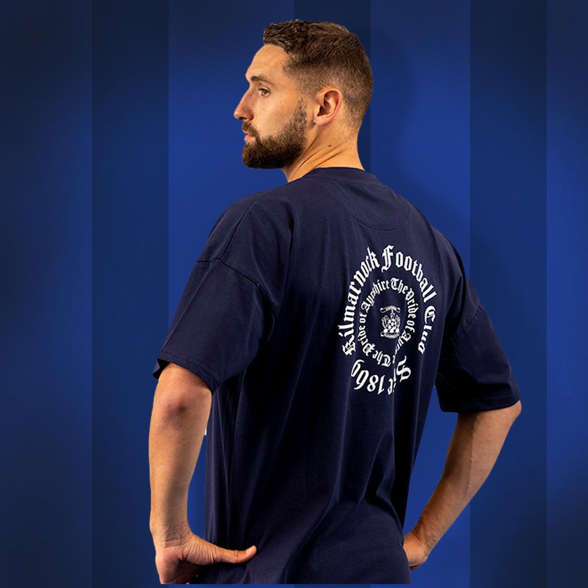 NAVY OLDE GRAPHIC TEE